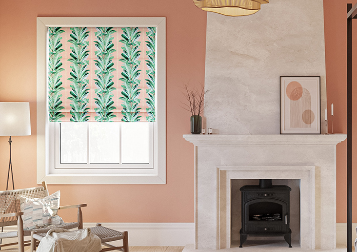 Miami, Green - Motorised Roman Blind - Image 3